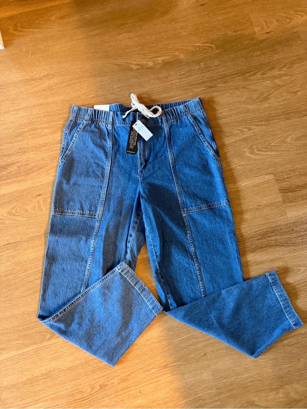 NWT Banana republic tie waist jeans